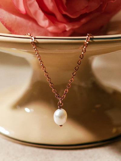 Simple Pearl Pendant™ | Minimalistische ketting