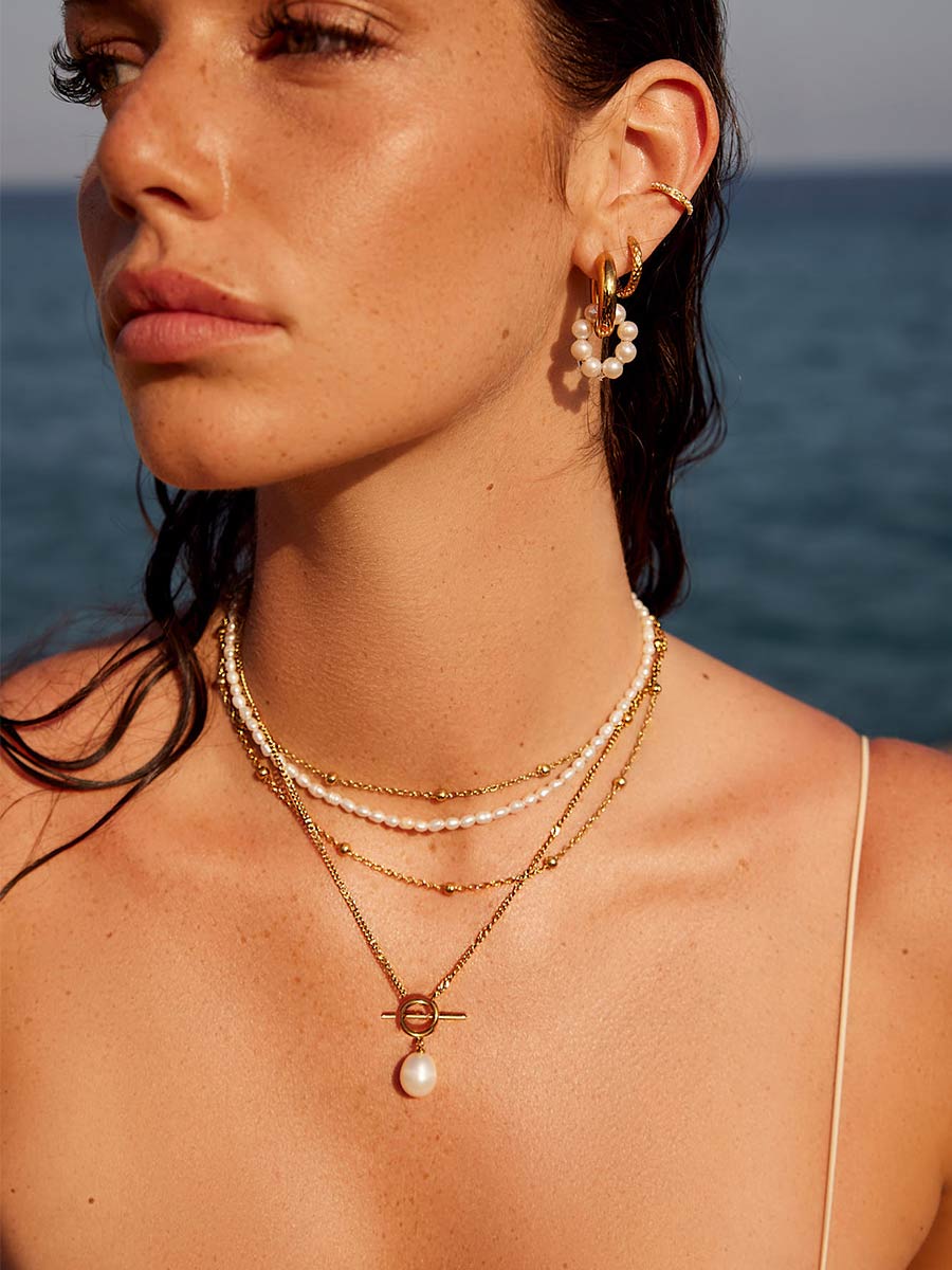 Classic Pearls™ | Tijdloze ketting met zoetwaterparels