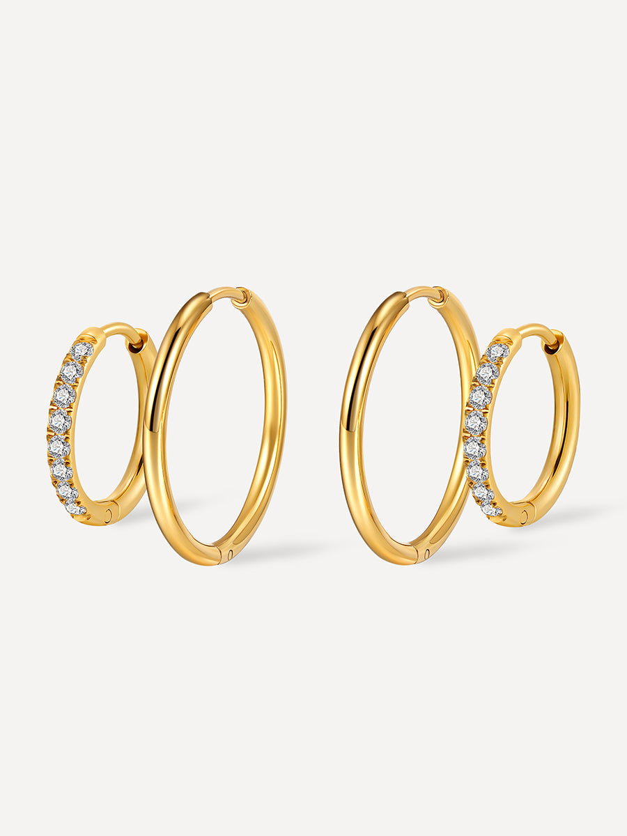 Luxe Aura™ | Oorringen Set