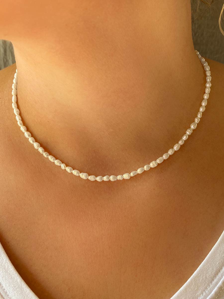 Classic Pearls™ | Tijdloze ketting met zoetwaterparels