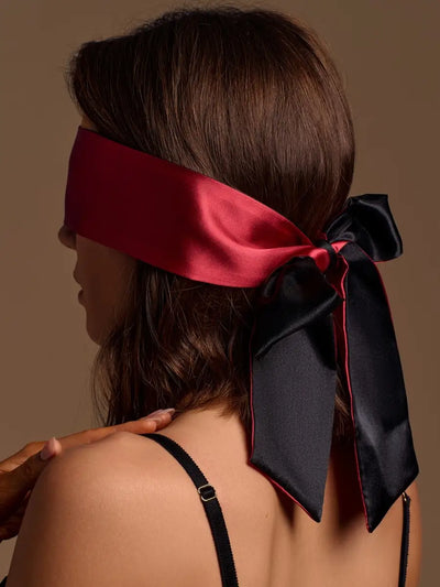 Zijden blinddoek