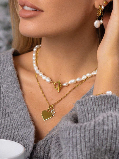 Pearls OT™ | Elegante ketting met zoetwaterparels