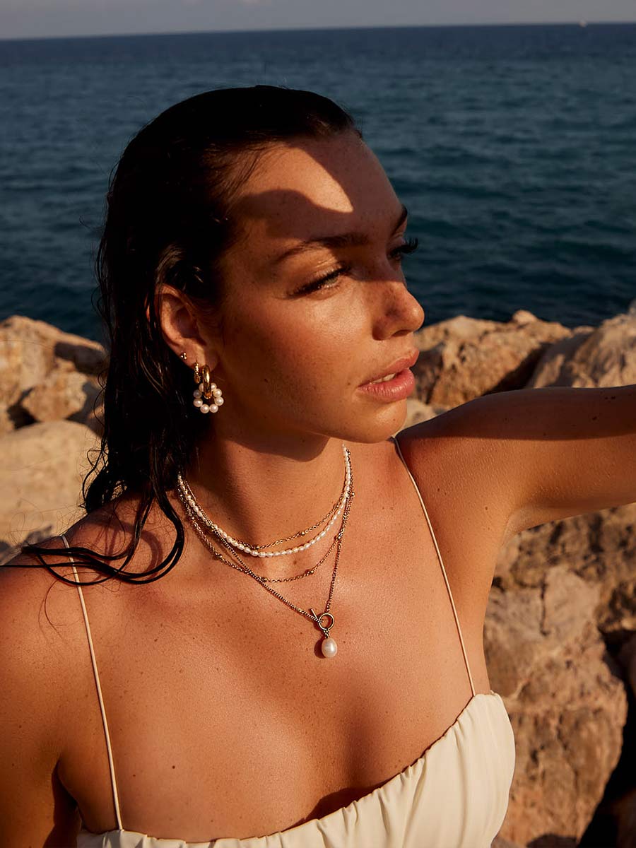 Classic Pearls™ | Tijdloze ketting met zoetwaterparels