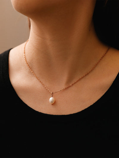 Simple Pearl Pendant™ | Minimalistische ketting