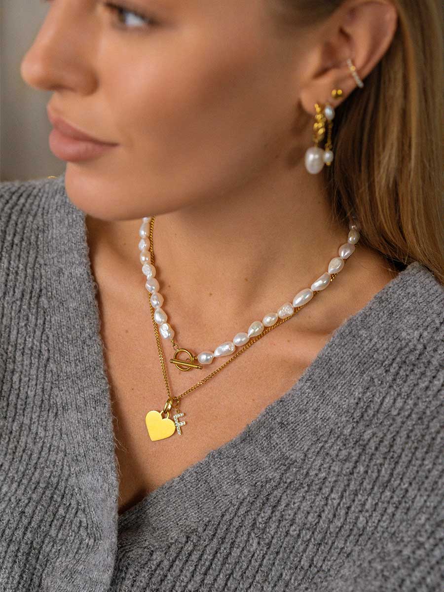 Pearls OT™ | Elegante ketting met zoetwaterparels