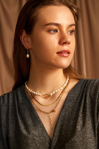 Pearls OT™ | Elegante ketting met zoetwaterparels