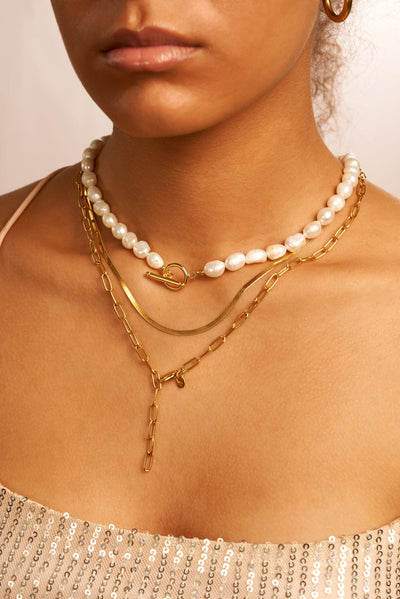 Pearls OT™ | Elegante ketting met zoetwaterparels