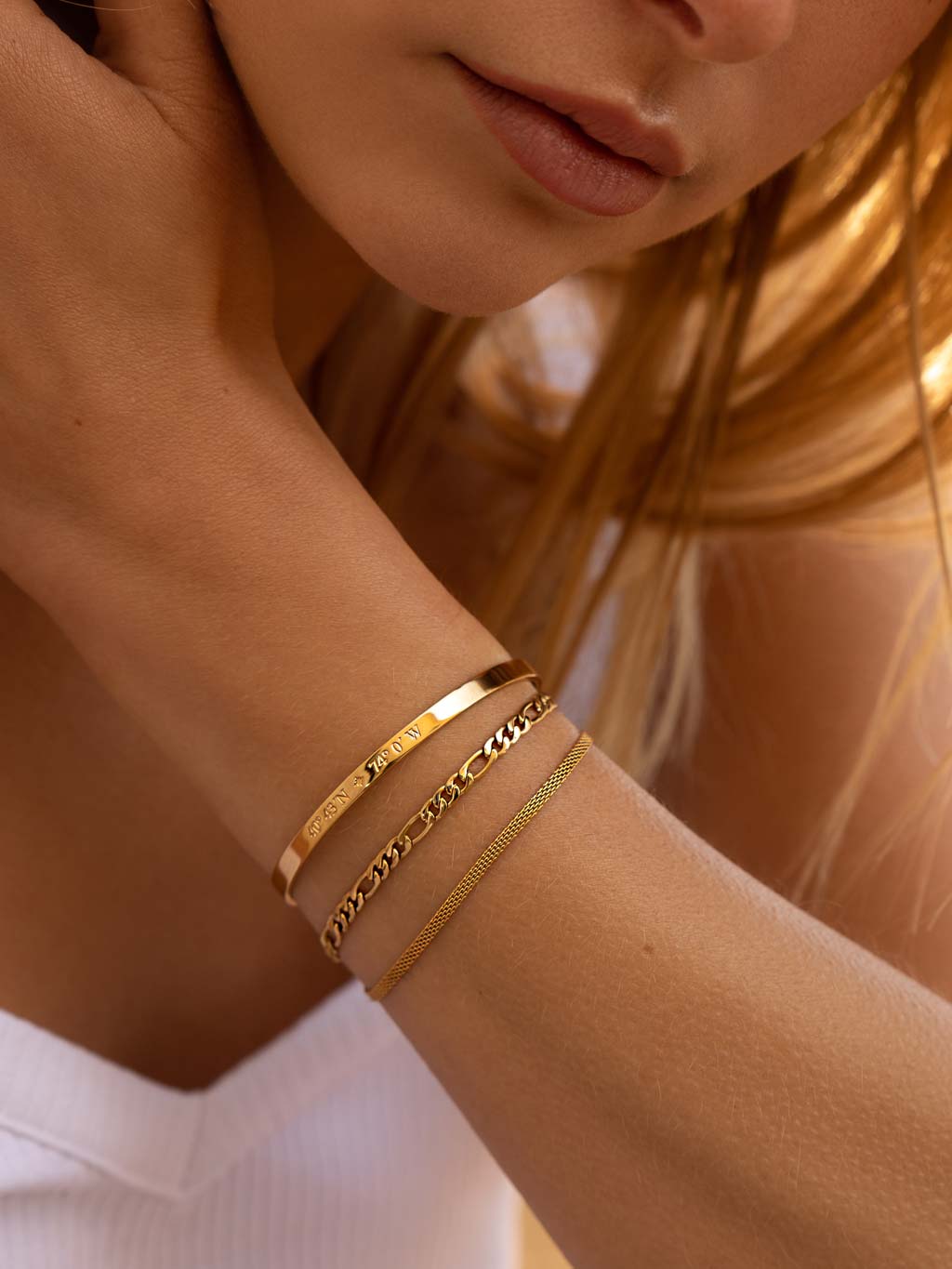 Figaro™ | Stalen Armband
