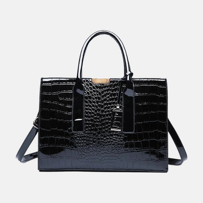 Zoo™ | elegante handtas met krokodillenprint