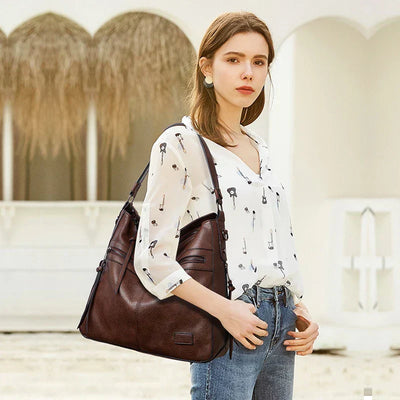 Magdira™ | luxe schoudertas met verfijnde afwerking