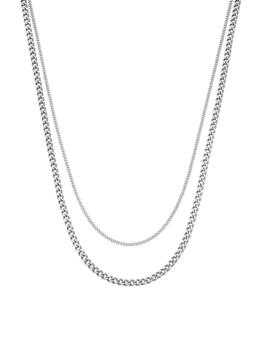 Double Trouble™ | Trendy dubbele ketting