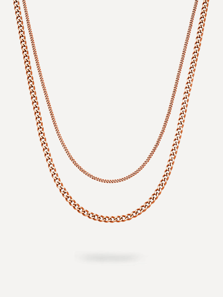 Double Trouble™ | Trendy dubbele ketting