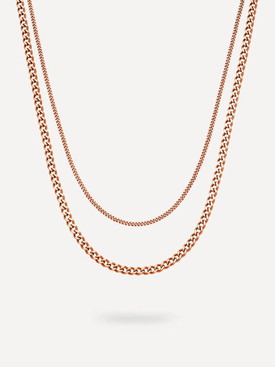 Double Trouble™ | Trendy dubbele ketting