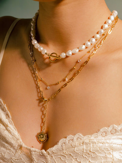 Pearls OT™ | Elegante ketting met zoetwaterparels