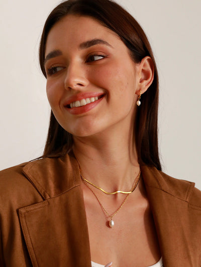 Simple Pearl Pendant™ | Minimalistische ketting