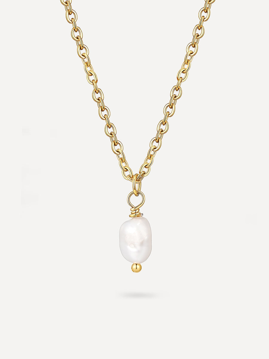 Simple Pearl Pendant™ | Minimalistische ketting