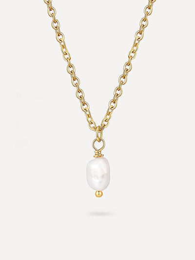 Simple Pearl Pendant™ | Minimalistische ketting