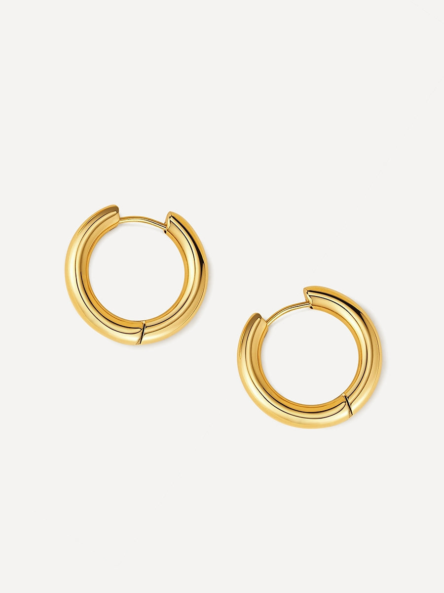 GLOSSY HOOPS™ | Glanzende creolen