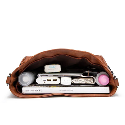 priscilla's daily luxe™ | casual leren tas