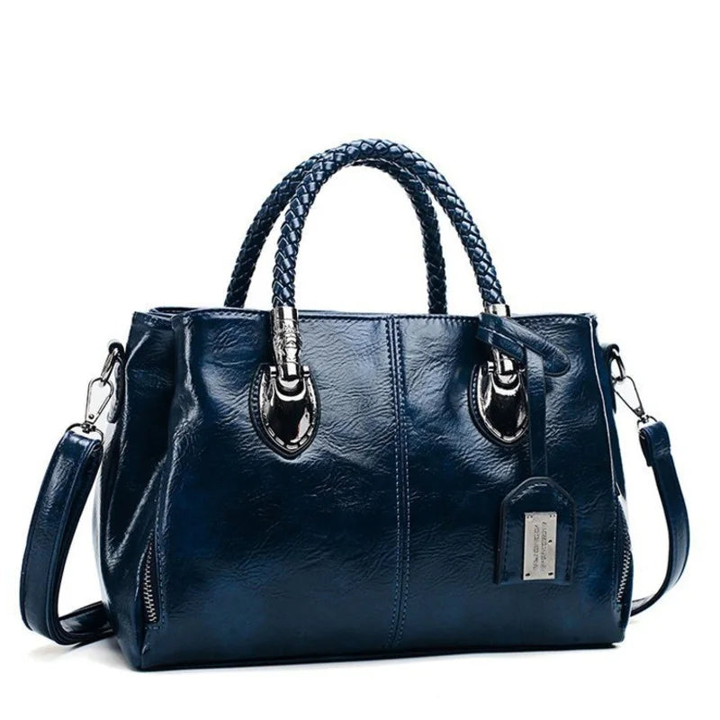 Giana™ | Elegante handtas met gevlochten handvat