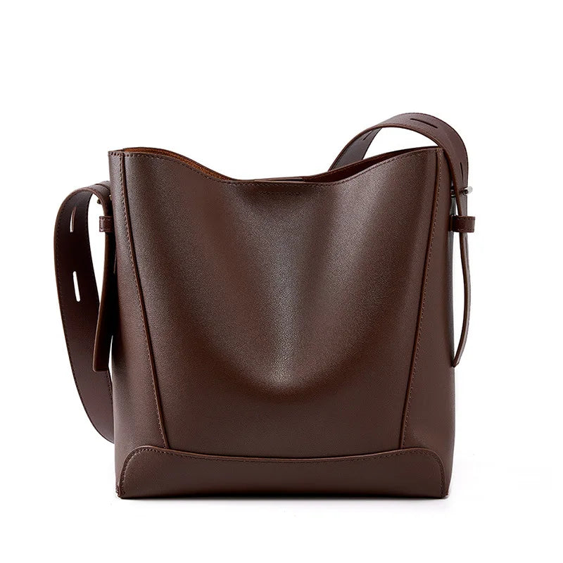 Paula™ | Luxe schoudertas van vegan leer