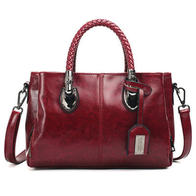 Giana™ | Elegante handtas met gevlochten handvat