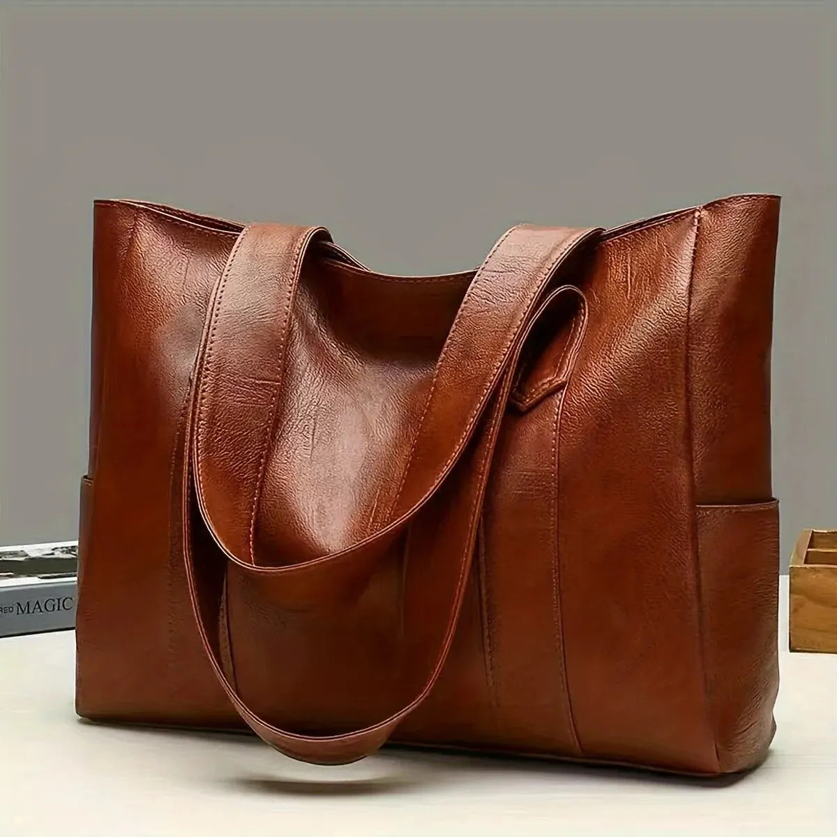 Martha™ | Leren Tas Timeless Elegance