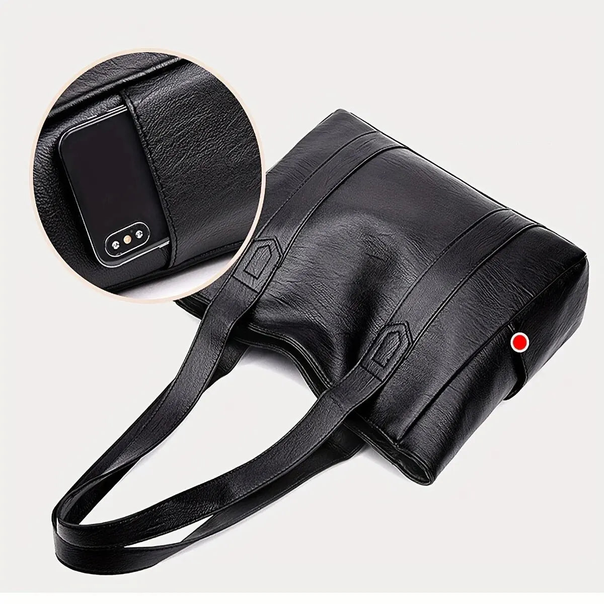Martha™ | Leren Tas Timeless Elegance