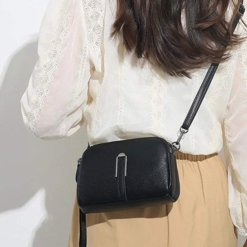 Ginny™ | Luxe handtas van vegan leer