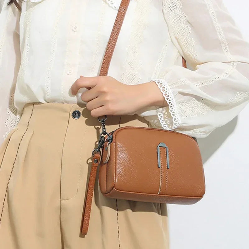 Ginny™ | Luxe handtas van vegan leer