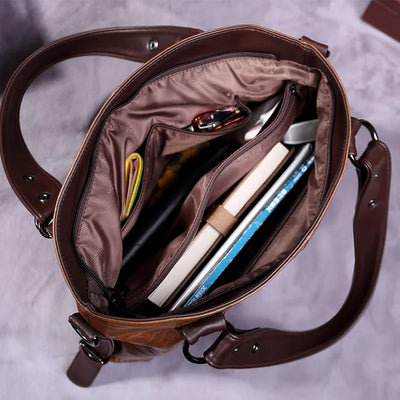 Naomi's journey™ | handgemaakte leren tas
