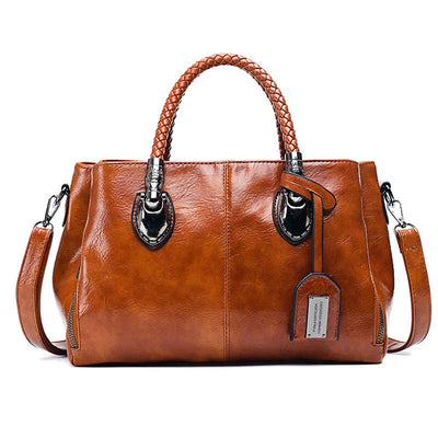 Giana™ | Elegante handtas met gevlochten handvat
