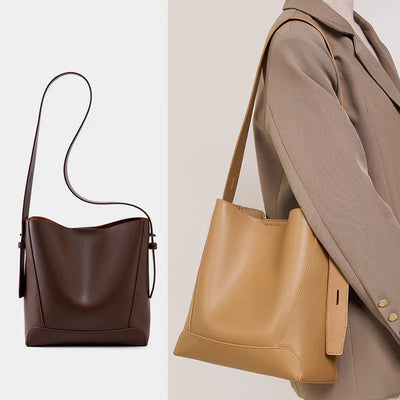 Paula™ | Luxe schoudertas van vegan leer