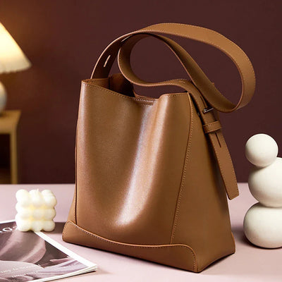 Paula™ | Luxe schoudertas van vegan leer