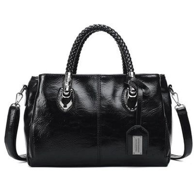 Giana™ | Elegante handtas met gevlochten handvat