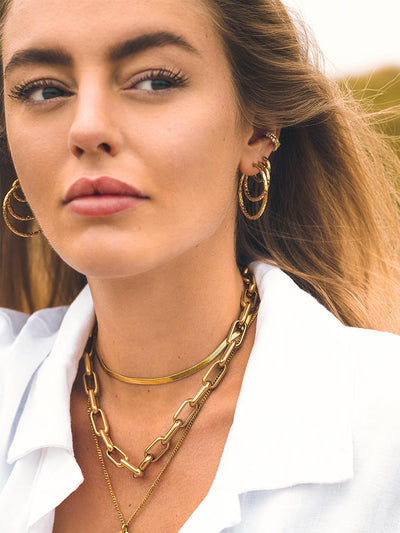 Luxe Aura™ | Hoepel Oorringen