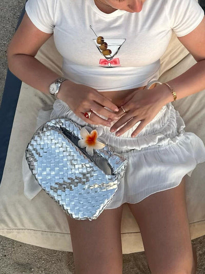 Adéle™ | Geweven mini tas